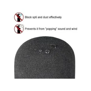 SUNMON Muff y espuma para parabrisas azul Yeti micrófono_4