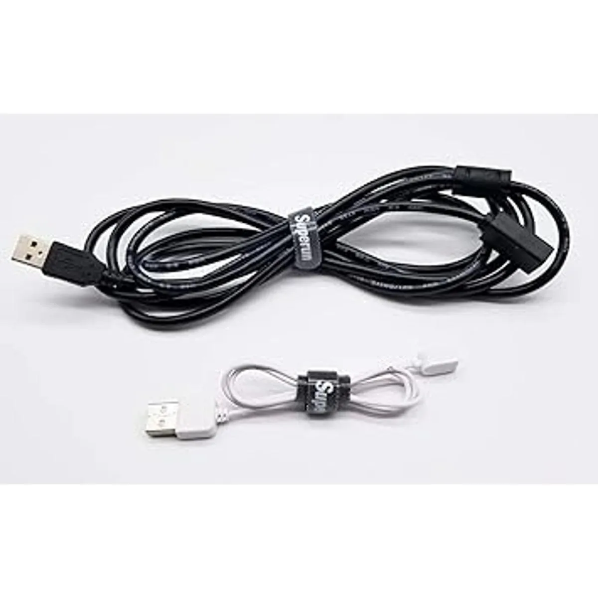 Superun 50 piezas negras de 10 pulgadas organizador de_5