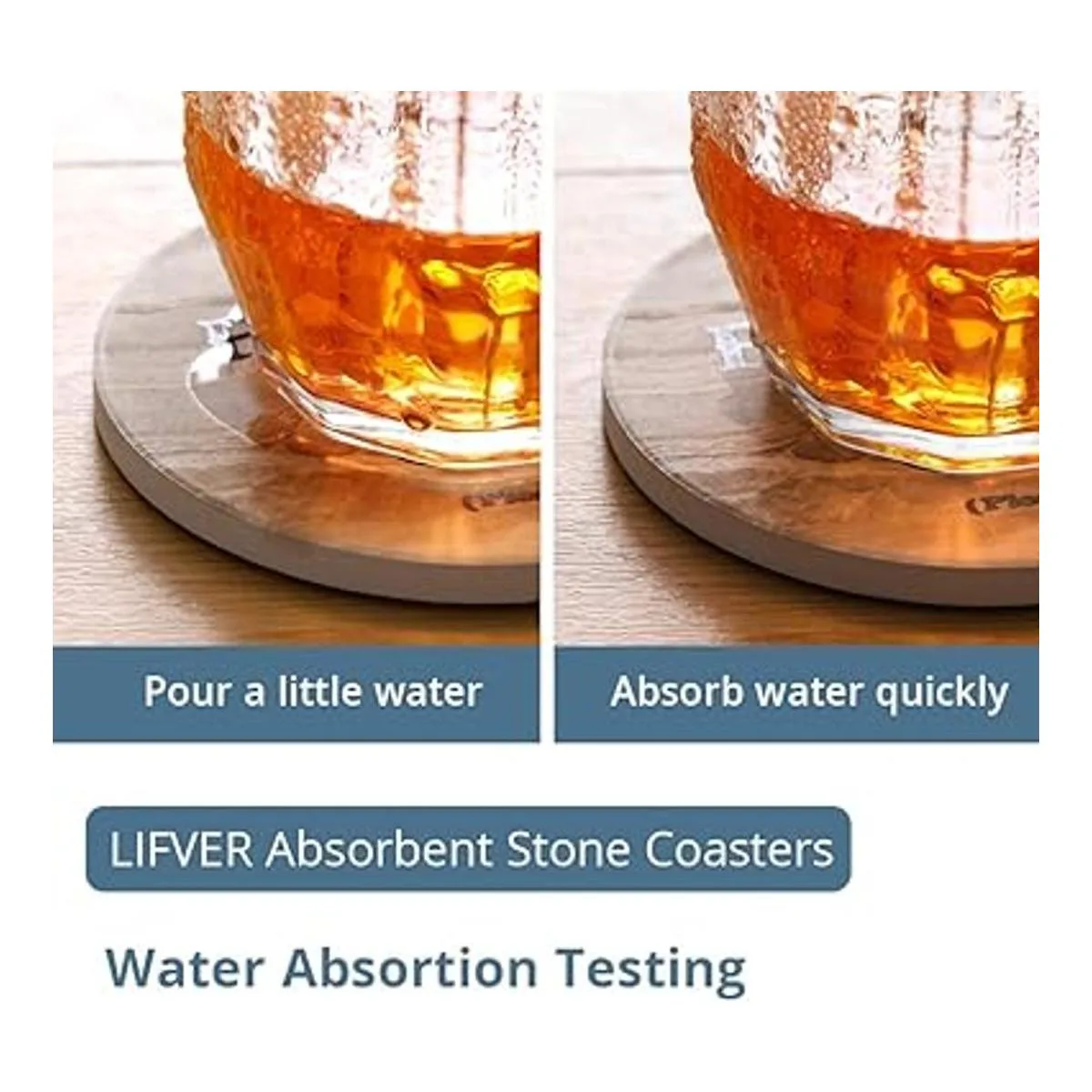 LIFVER Divertidos posavasos para bebidas con soporte_3