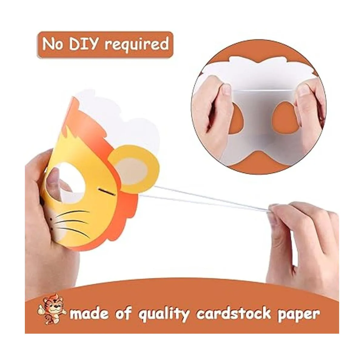 16 Piece Animal Masks Animal Costume Party Favors with 16_5