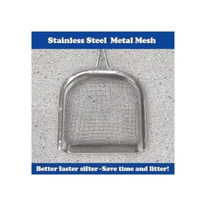 Sand Dipper Cuchara cuadrada para gatos Cuchara larga de