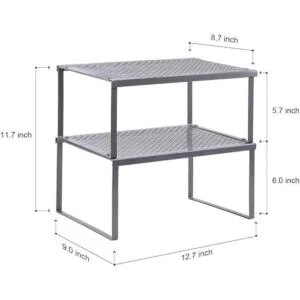 NEX Organizador de estante de cocina para armario y_6