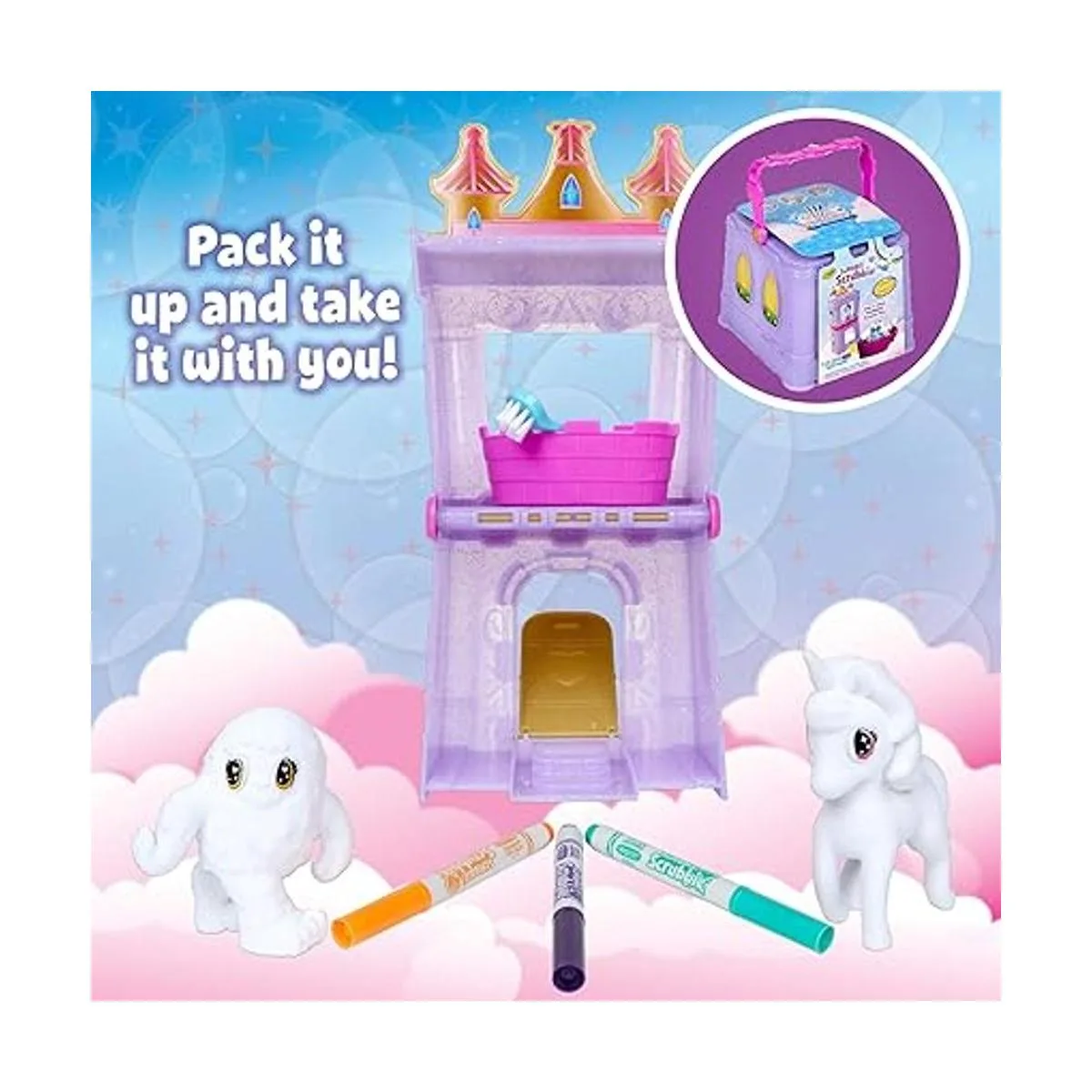 El peculiar Crayola Scribble Scrubbie de mascotas Juego_4