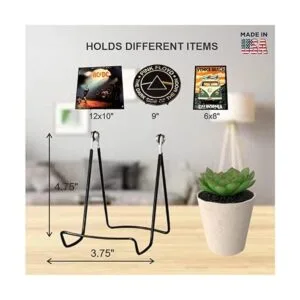 KINGDOM SOLUTIONS Caballete de alambre ajustable de 3.75 x_2