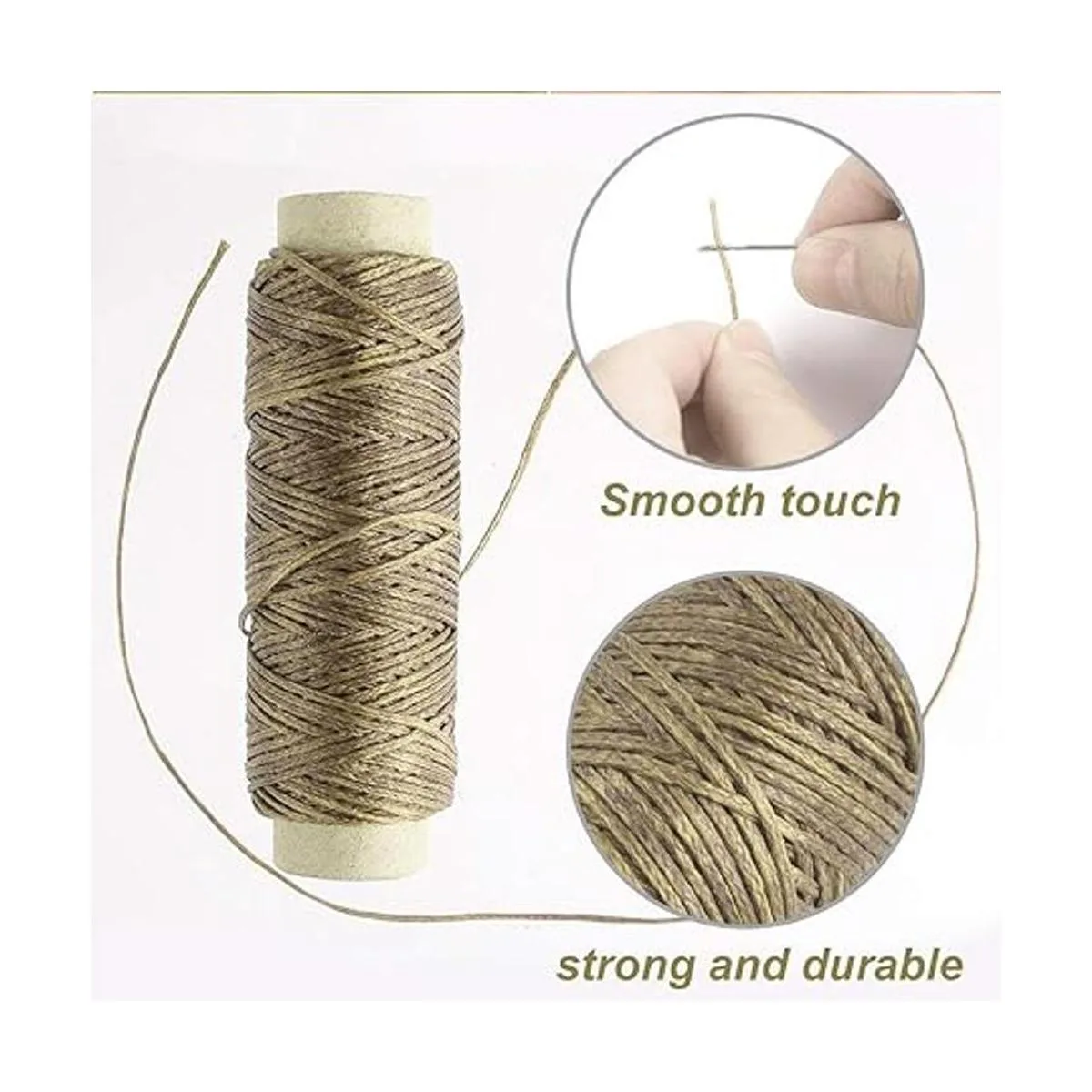 JOYISEN 10 hilos encerados 150D hilo de coser de cuero_2