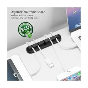 Clips organizadores de cables 5 paquetes de gestión de_2