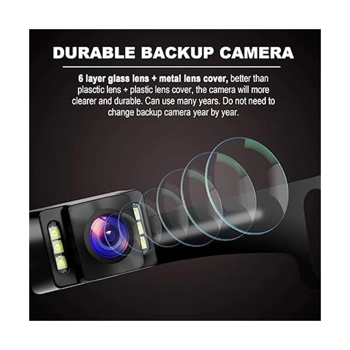 GLK Cámara de respaldo de visión trasera para automóvil_2