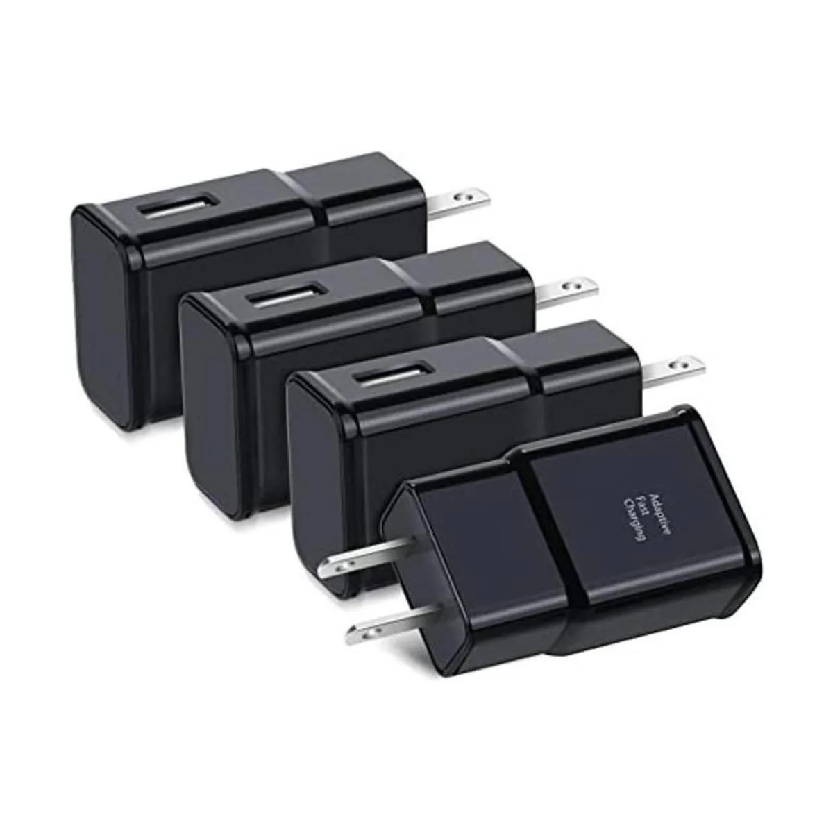 Qihop Cargador de pared USB de carga rápida paquete de 4_1