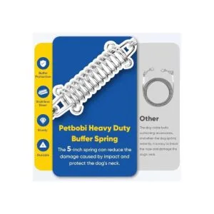 Petbobi Cable de amarre para perro 15 pies 20 pies 25_2