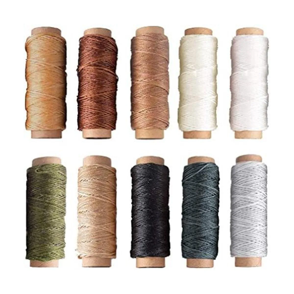 JOYISEN 10 hilos encerados 150D hilo de coser de cuero_1