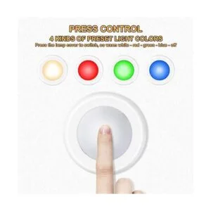 Paquete de 12 luces LED inalámbricas que cambian de color_3