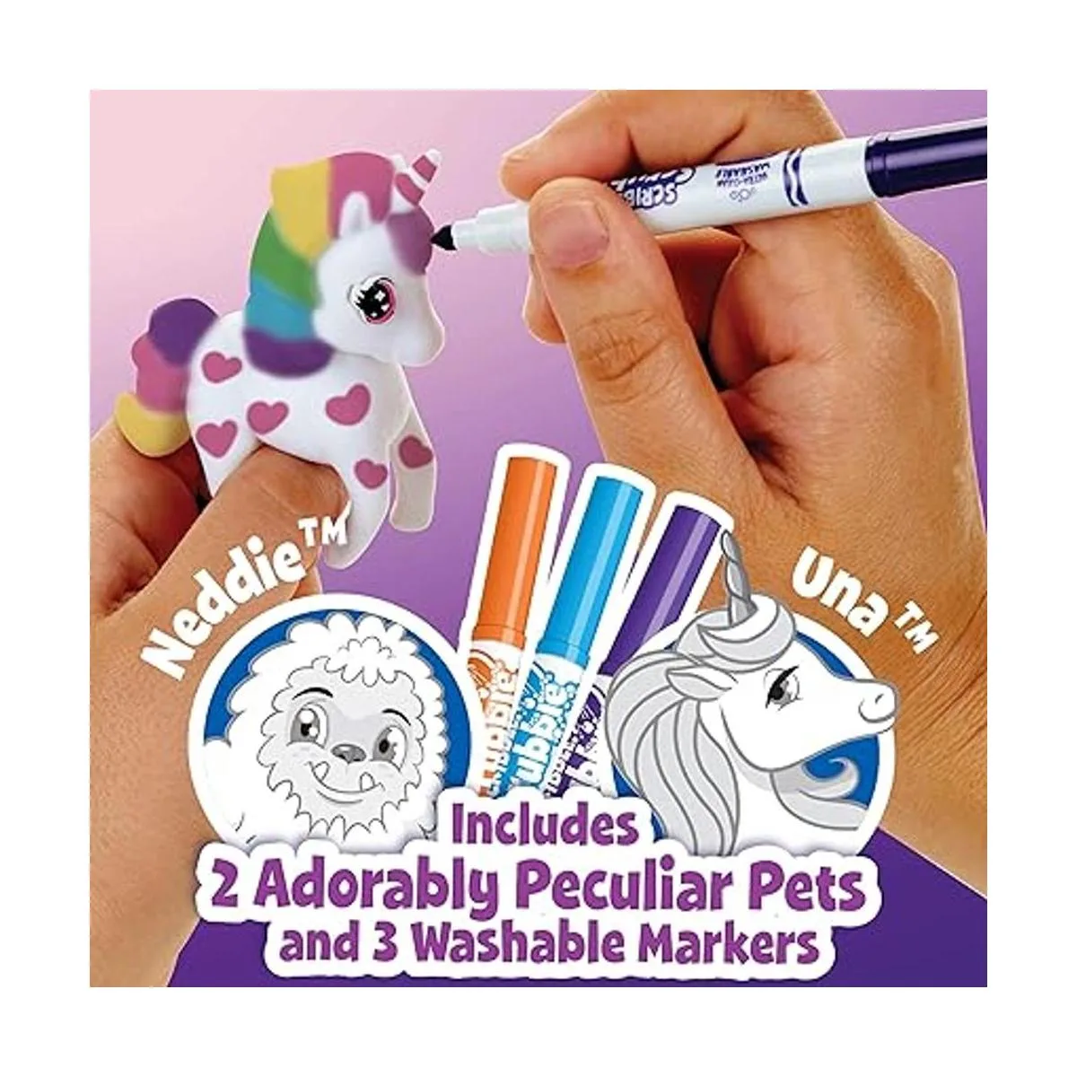 El peculiar Crayola Scribble Scrubbie de mascotas Juego_6