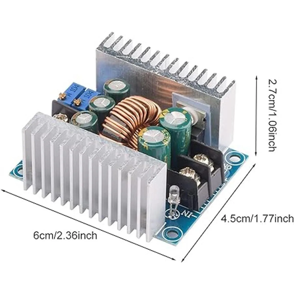 Diymore 2 unidades 20A 300W CC CV módulo de paso hacia_3