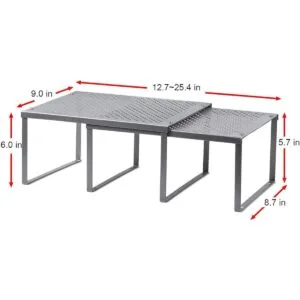 NEX Organizador de estante de cocina para armario y_2