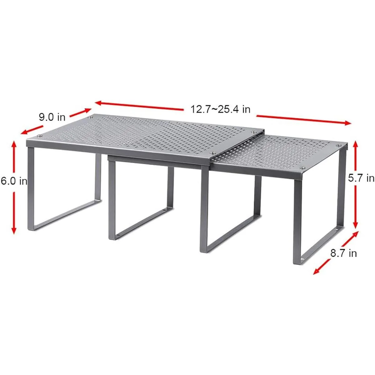 NEX Organizador de estante de cocina para armario y_2