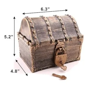 Lingway Toys Kids Pirate Treasure Chest Large Size_2