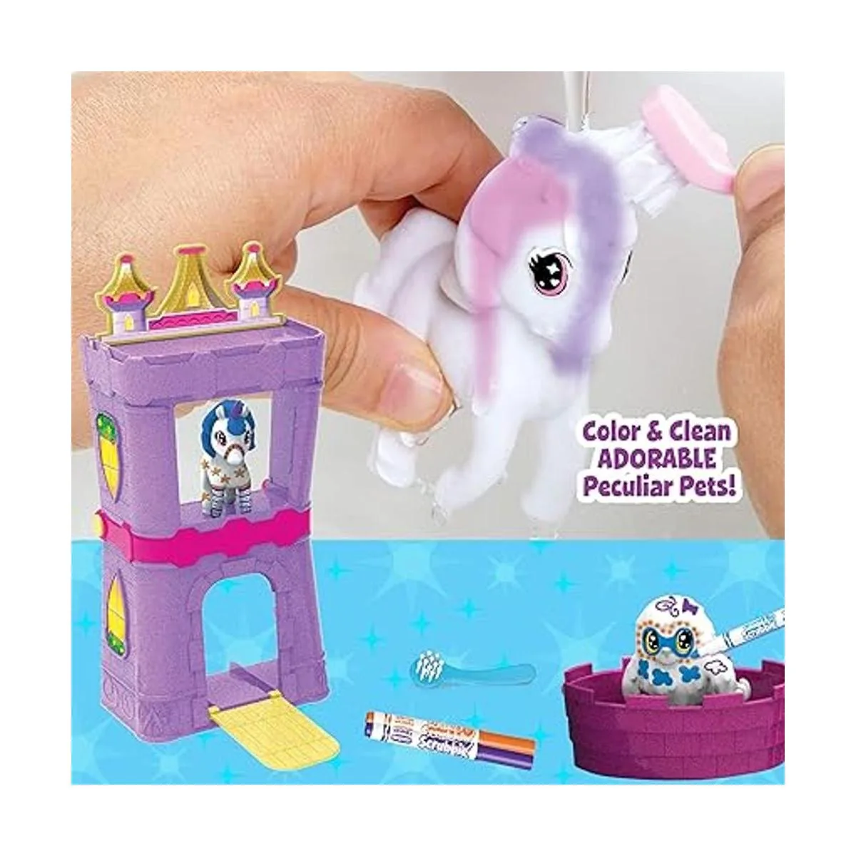 El peculiar Crayola Scribble Scrubbie de mascotas Juego_5