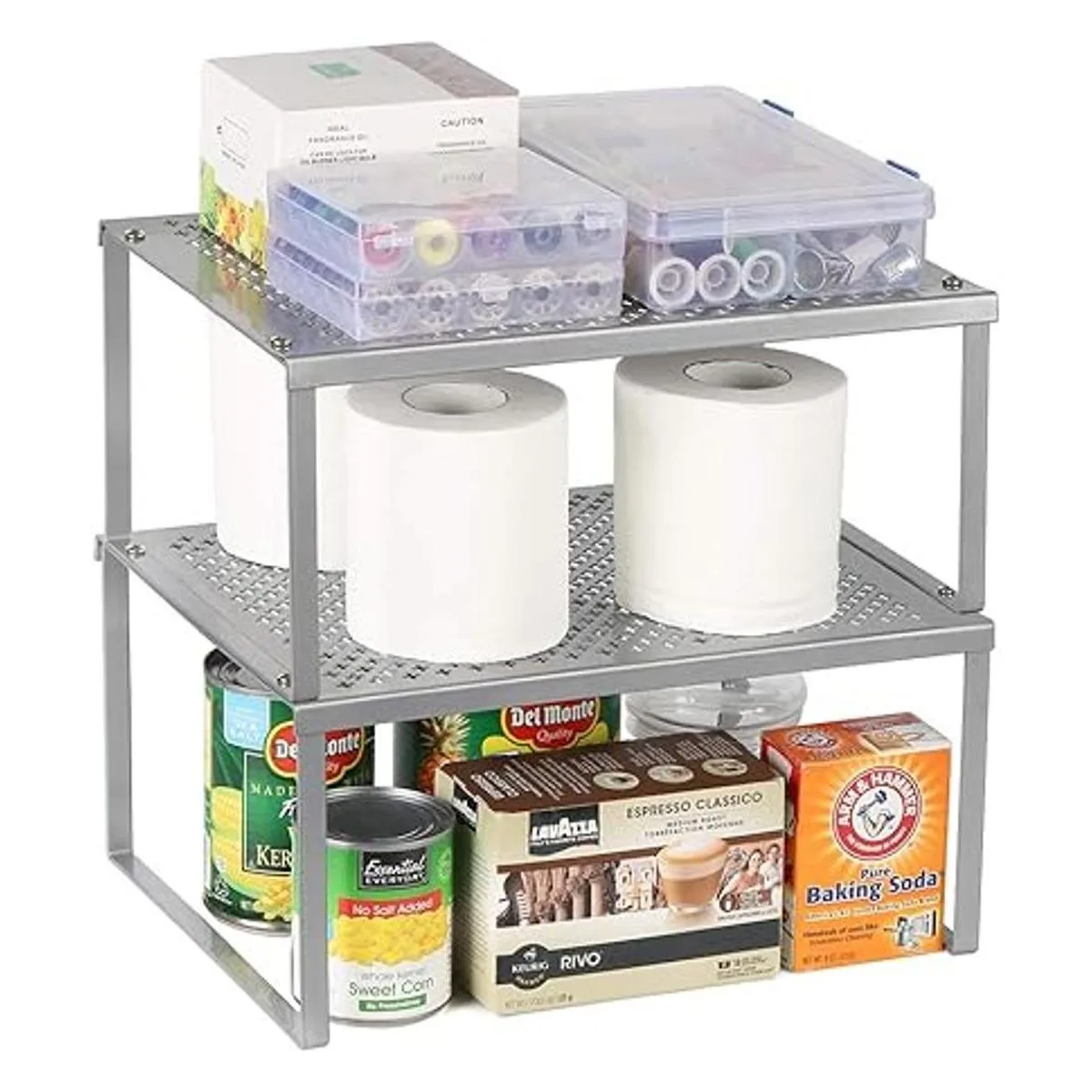 NEX Organizador de estante de cocina para armario y_5