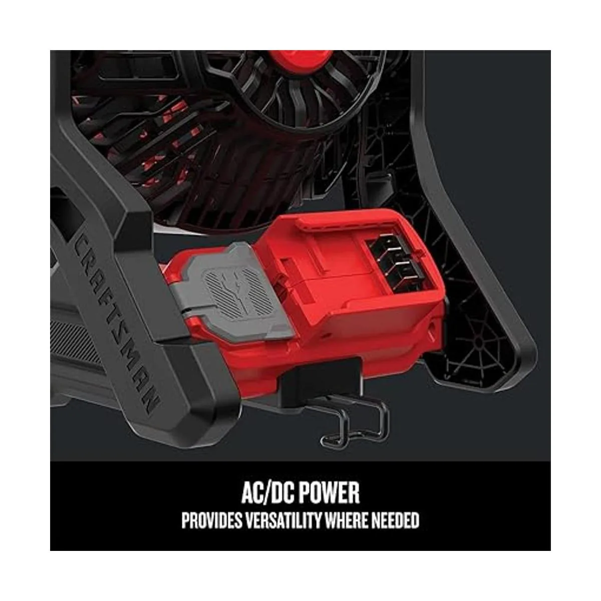 CRAFTSMAN Ventilador inalámbrico de 20 V MAX solo_4