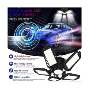 Bombillas LED de garaje 10000 lúmenes luz LED de tienda