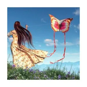 Mints Colorful Life Cometa de mariposa para niños y_2