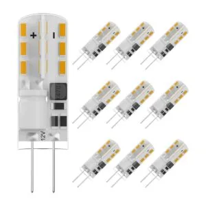 Bombilla LED G4 tipo JC con base bipin de 1.5 W 12 V_1