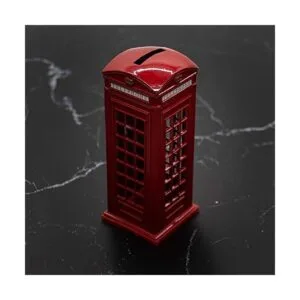 AUEAR Delicate Lovely London Money Metal Alloy Piggy Bank