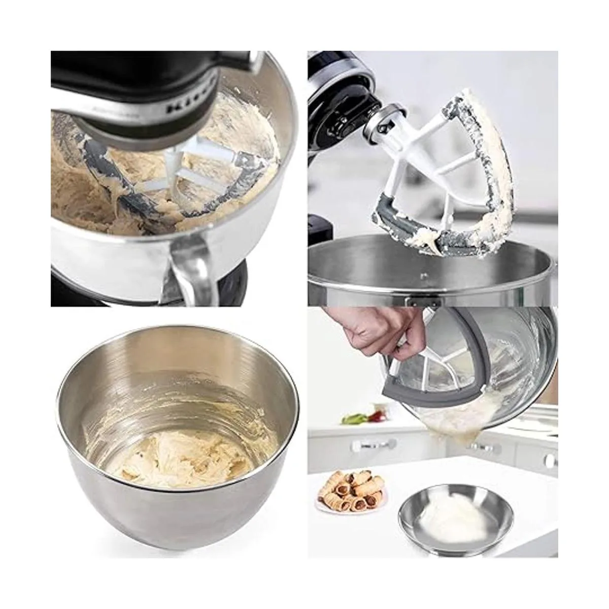 Flex Edge Beater para KitchenAid accesorio mezclador para