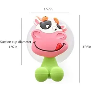 Juego de ganchos de soporte para cepillo de dientes para