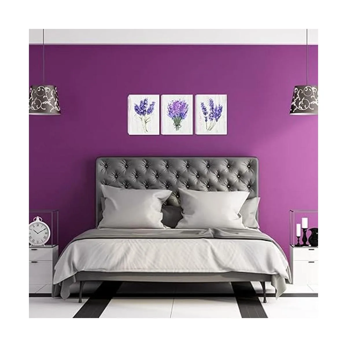 Flores para decoración del hogar flores de lavanda_6