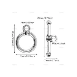 AUEAR Cierres de palanca para hacer joyas pulseras