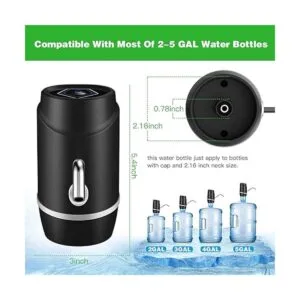 Dispensador de agua de 5 galones bomba eléctrica de agua_4