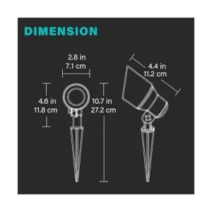Malibu Foco de 20 W 8 unidades de iluminación de paisaje_3