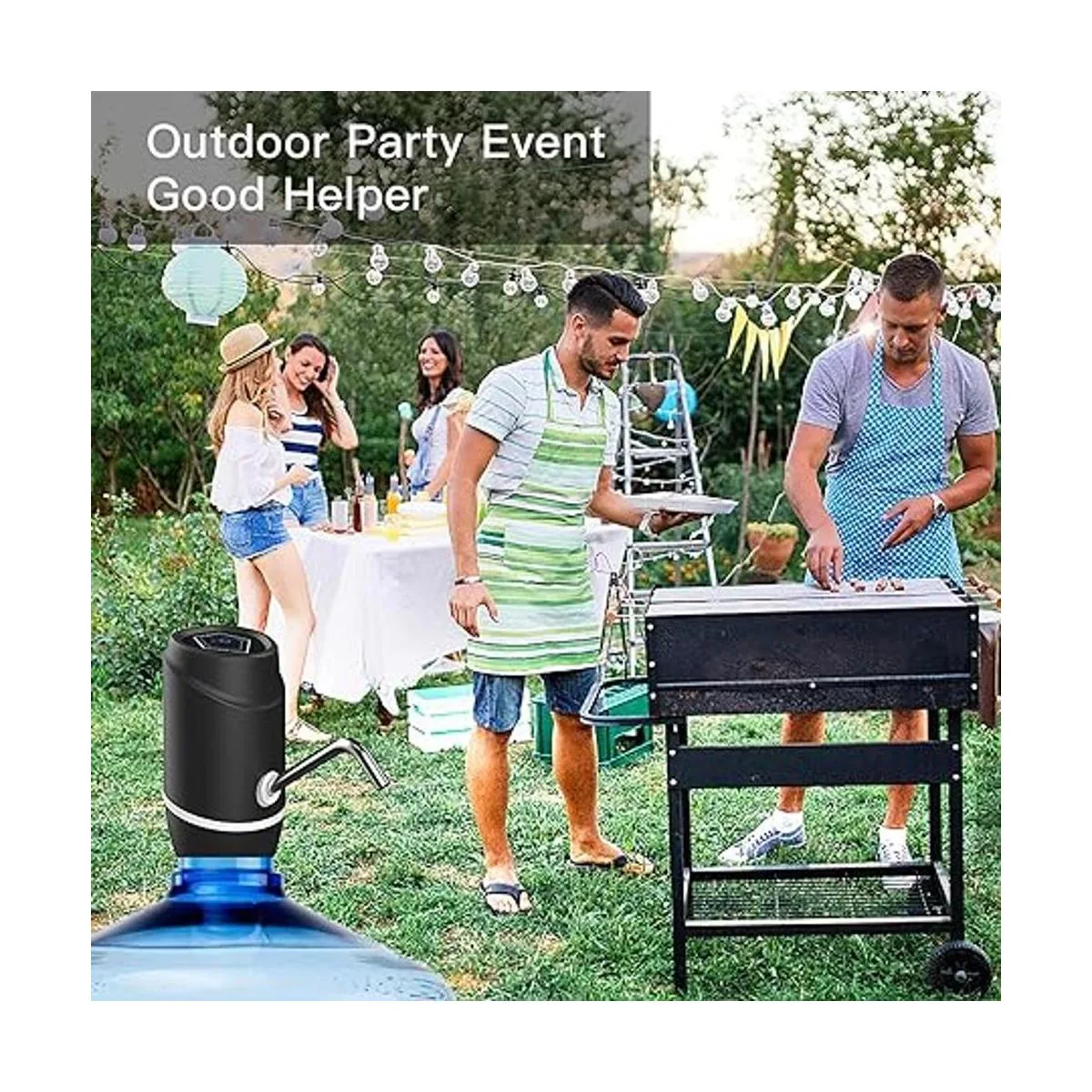 Dispensador de agua de 5 galones bomba eléctrica de agua_3