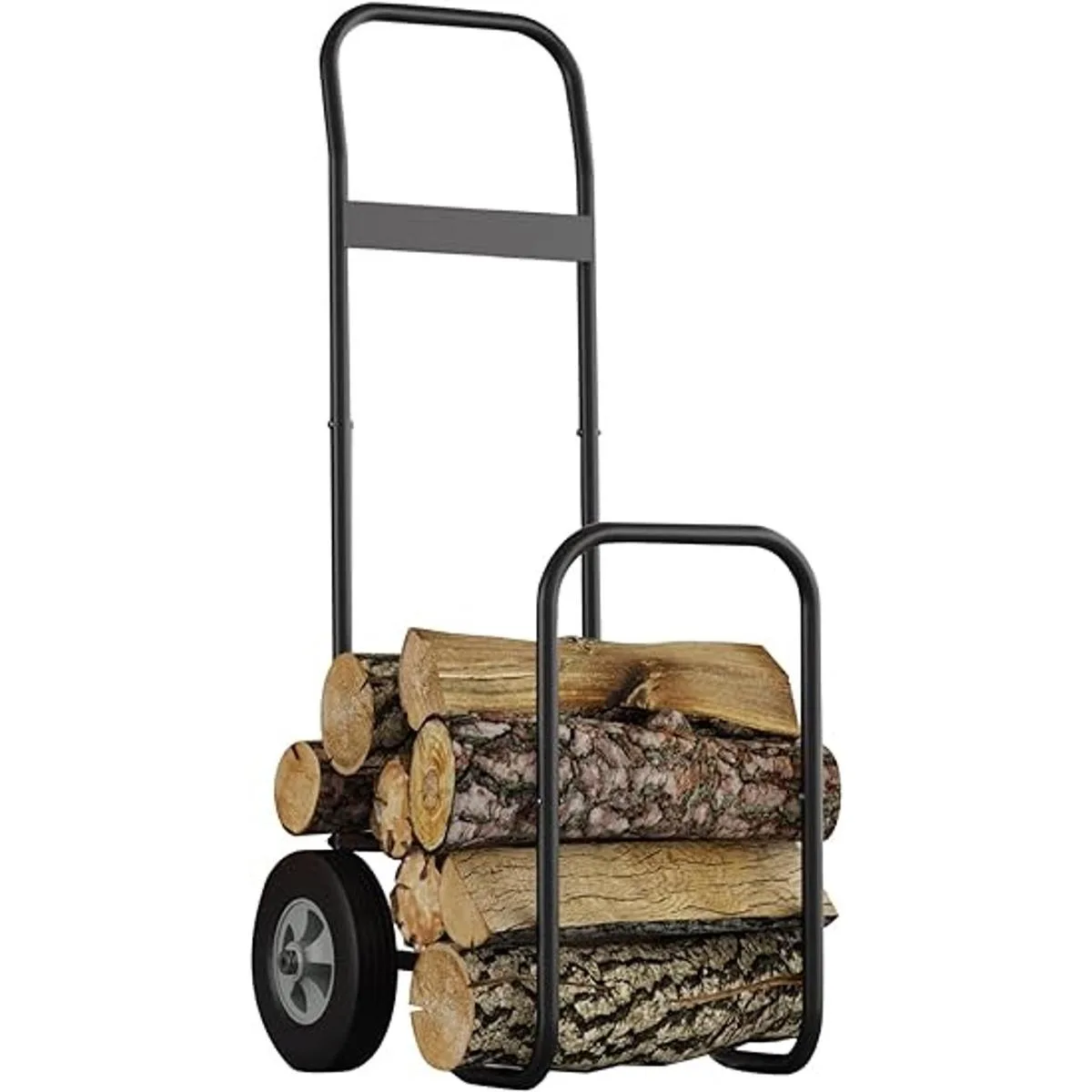 Fire Beauty Firewood Log Cart Carrier Outdoor and Indoor