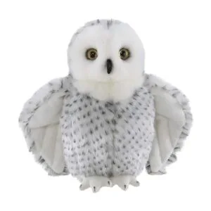 Bearington Blizzard Peluche de búho nevado 10.0 in_3