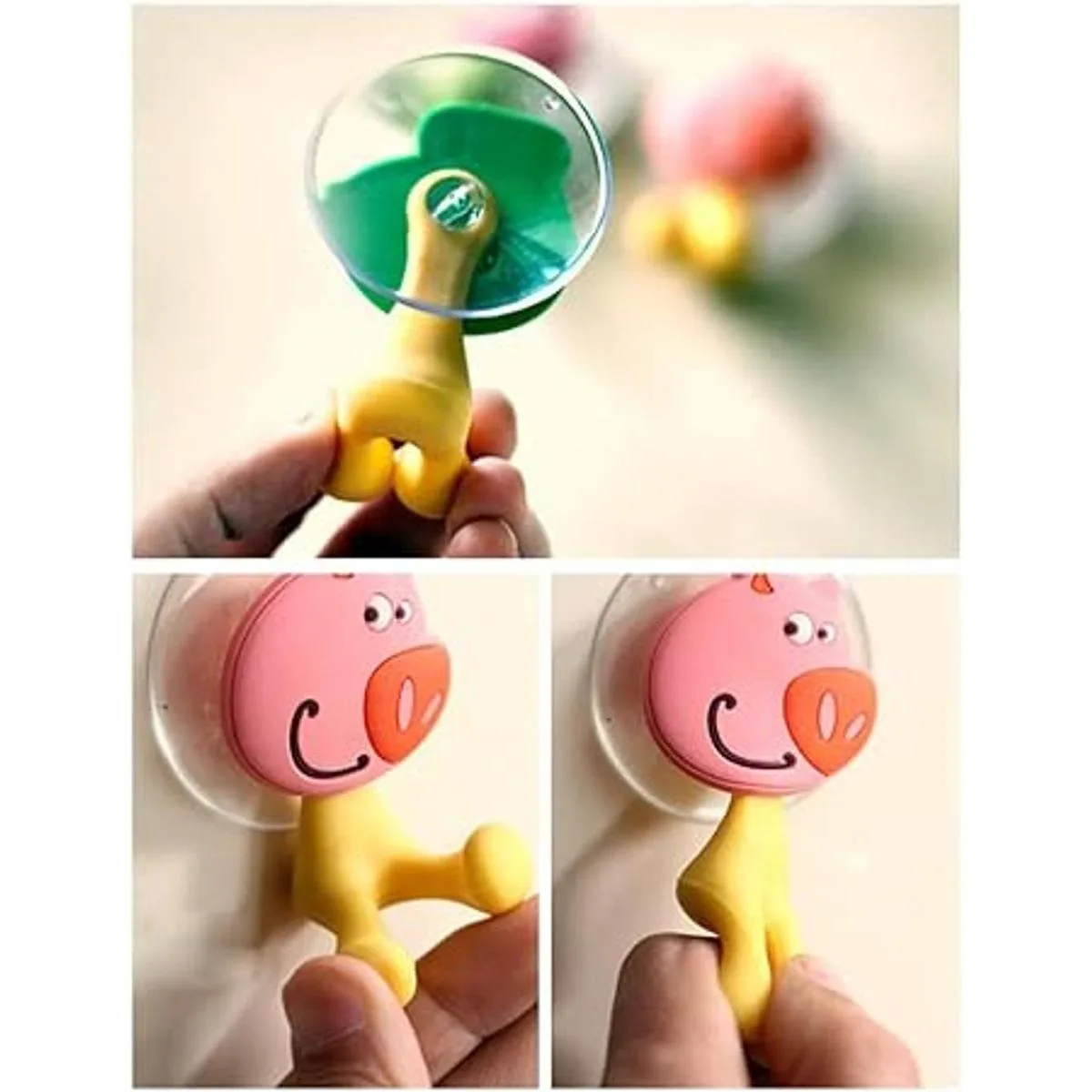 Juego de ganchos de soporte para cepillo de dientes para