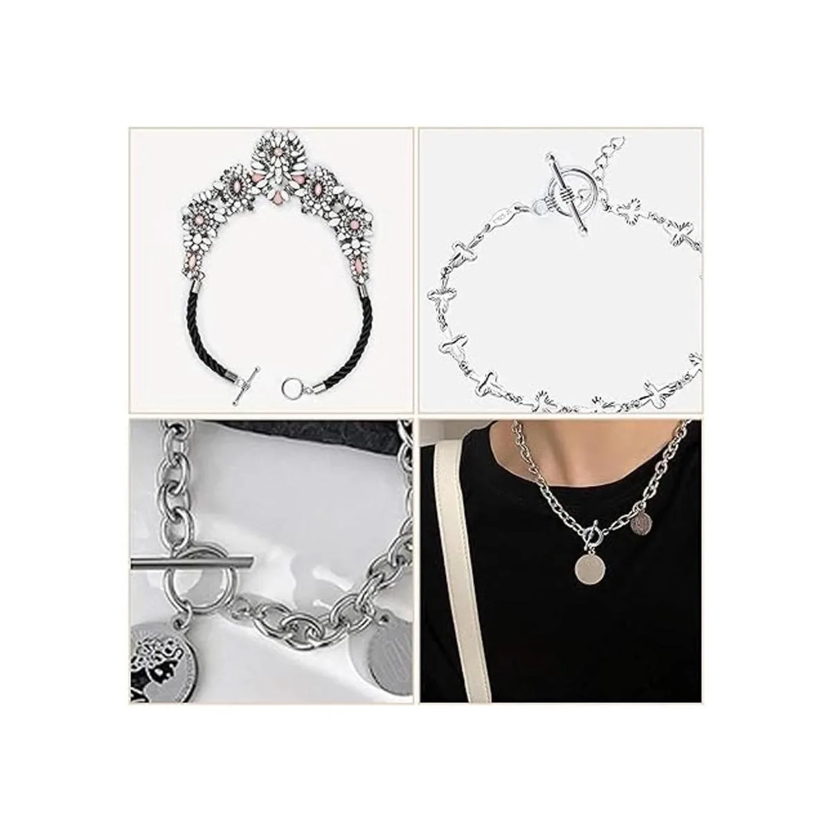 AUEAR Cierres de palanca para hacer joyas pulseras