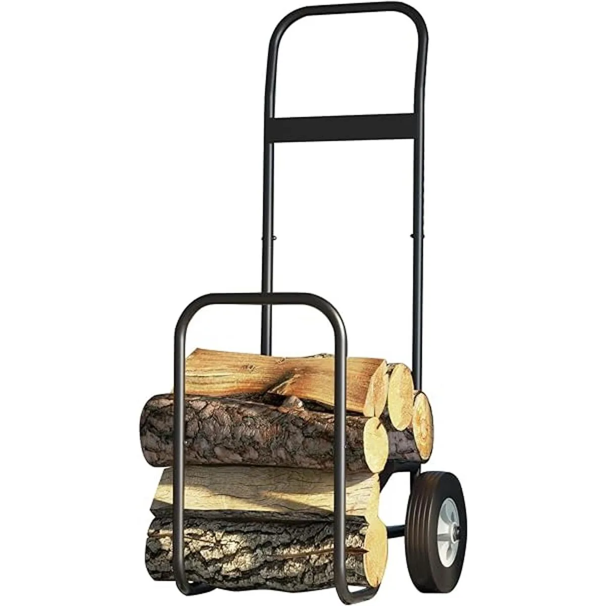 Fire Beauty Firewood Log Cart Carrier Outdoor and Indoor