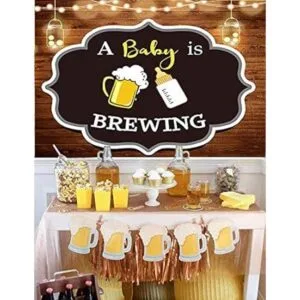 A Baby is Brewing Telón de fondo de fotografía con_4