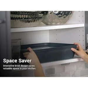 Elbee Home Juego de 8 piezas de acero aluminizado_5