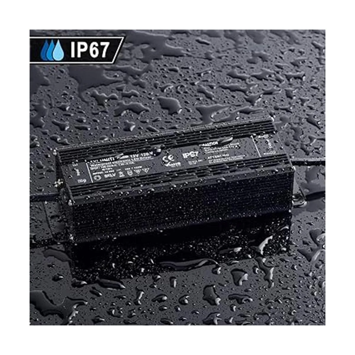 LED Driver 120W 12V DC salida de bajo voltaje impermeable