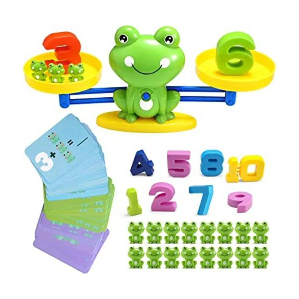 BBPOOL Frog Balance Cool Math Counting Game Educativo_1