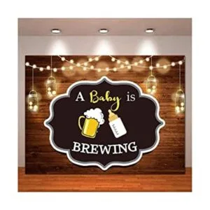 A Baby is Brewing Telón de fondo de fotografía con_1
