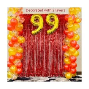 Melsan 2 cortinas de telón de fondo con flecos de papel_3