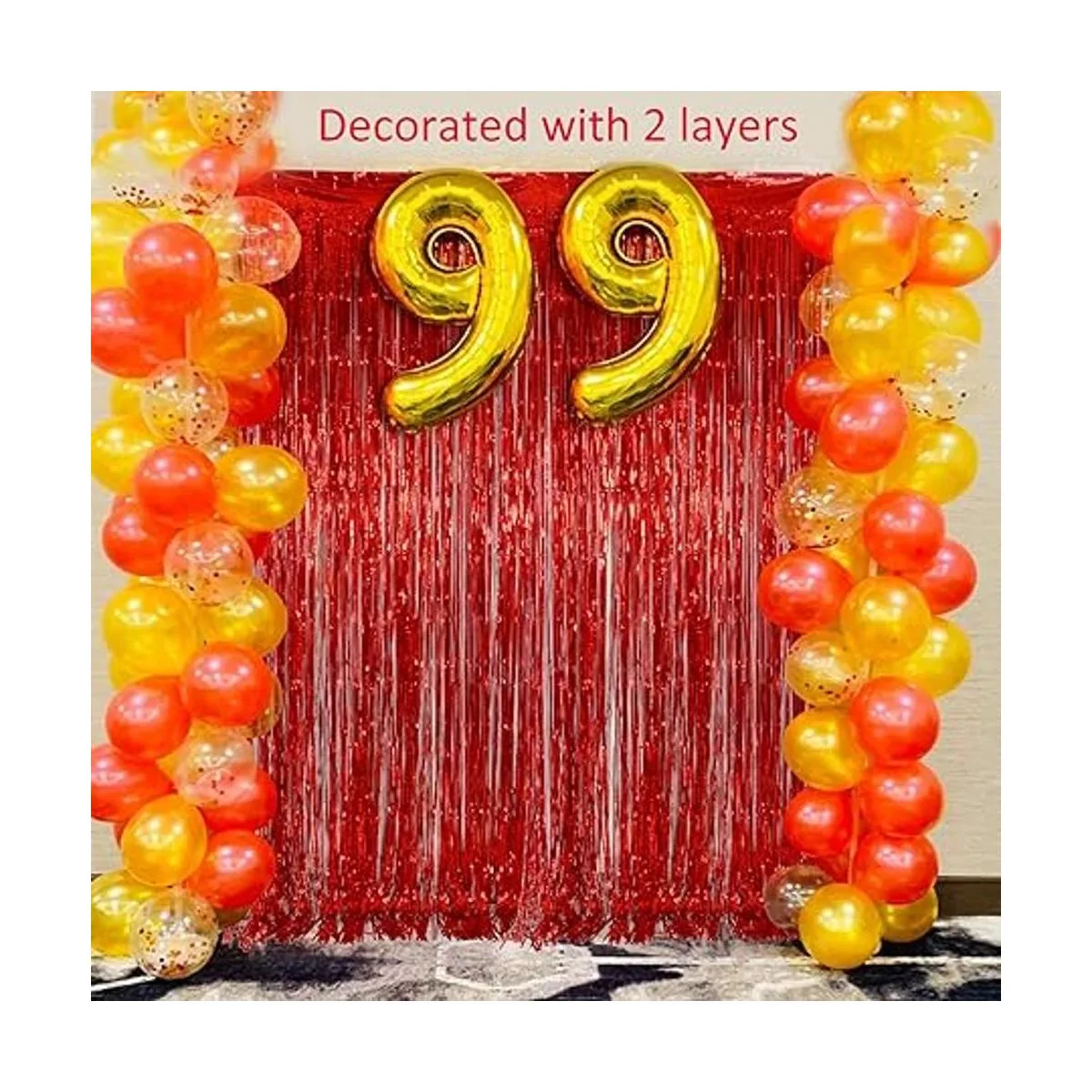 Melsan 2 cortinas de telón de fondo con flecos de papel_3