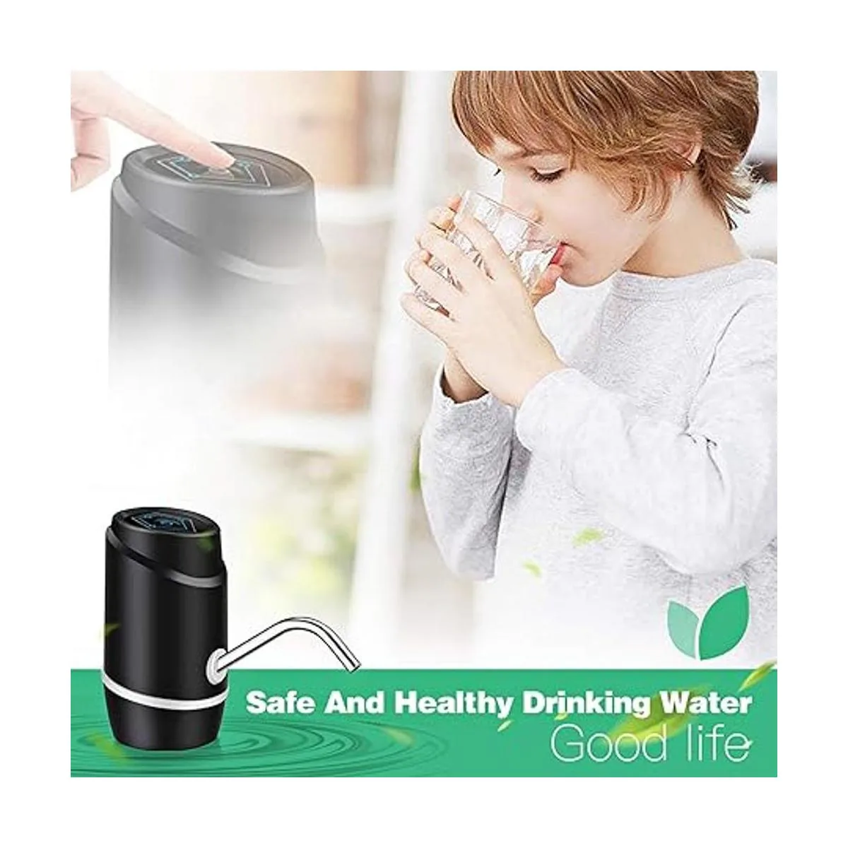 Dispensador de agua de 5 galones bomba eléctrica de agua_6