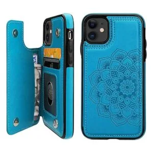 Funda para iPhone 11 con soporte para tarjetas diseño de_1
