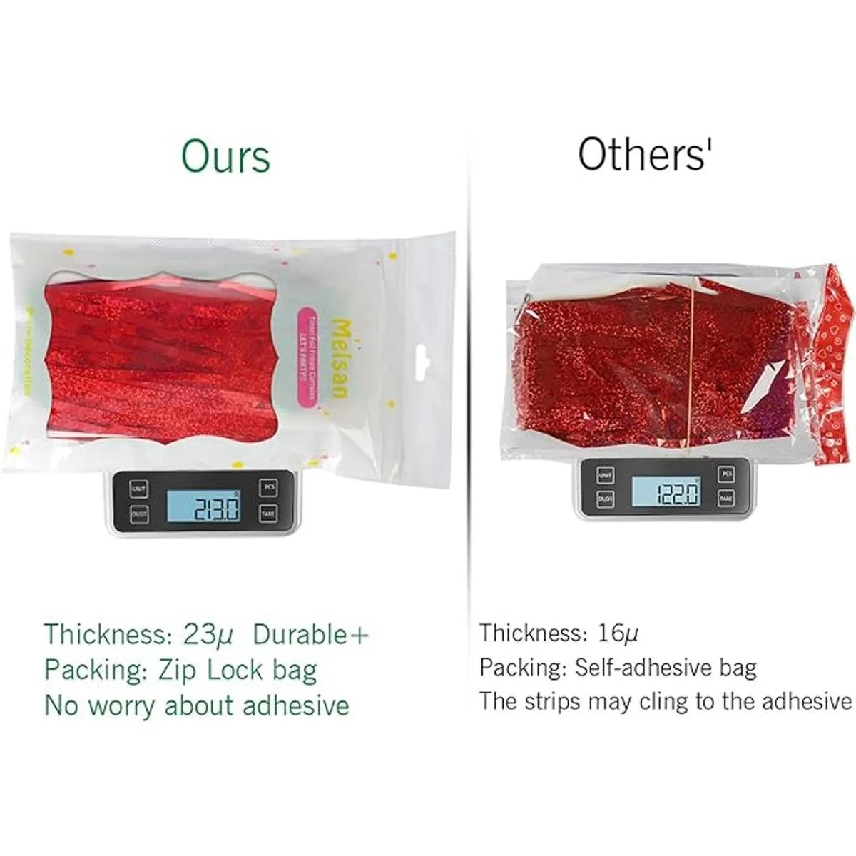 Melsan 2 cortinas de telón de fondo con flecos de papel_5