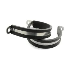 HJ Garden 6 abrazaderas de cable acolchadas de goma de 2_5